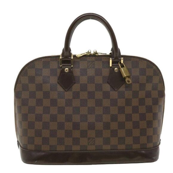 LOUIS VUITTON Damier Ebene Alma Hand Bag - Picture 13 of 15
